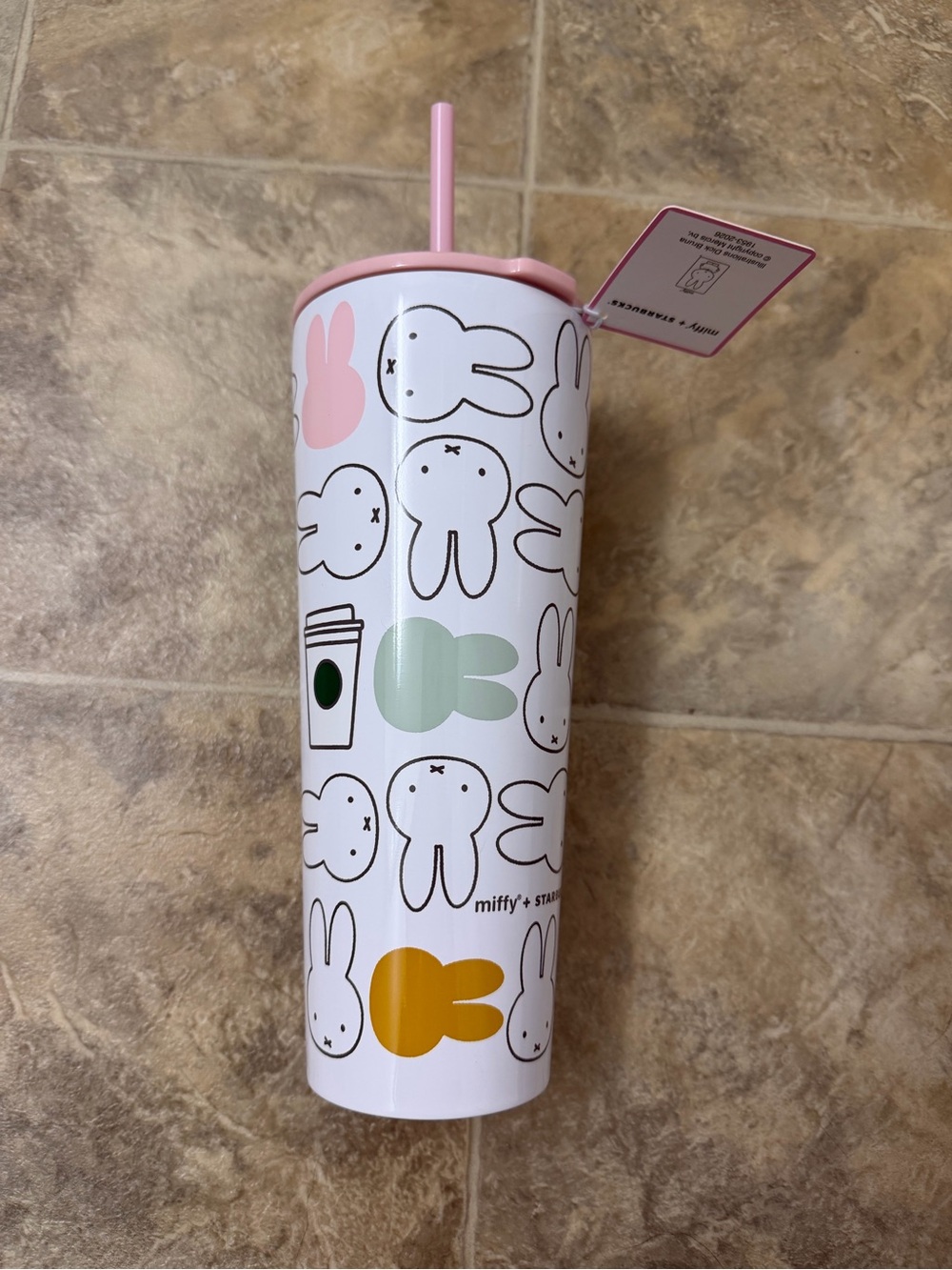 Miffy x Starbucks Stainless Steel Cold Cup